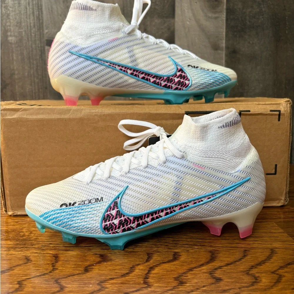 Nike Zoom Mercurial Superfly 9 Elite FG 'Blast Pack' Size 4.5 Men’s = Women’s 6 - Picture 2 of 6